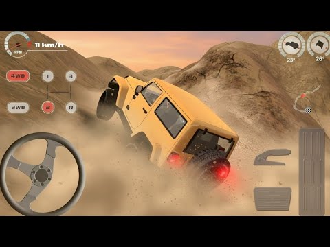 OffRoad Drive Desert 2026 4x4 Jeep - Extreme Hill Climb in Realistic Sand Mountains 🏜️🔥