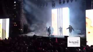 Kanye West, Travi$ Scott, Big Sean, 2 Chainz &amp; Pusha T Live At The Roc City Classic