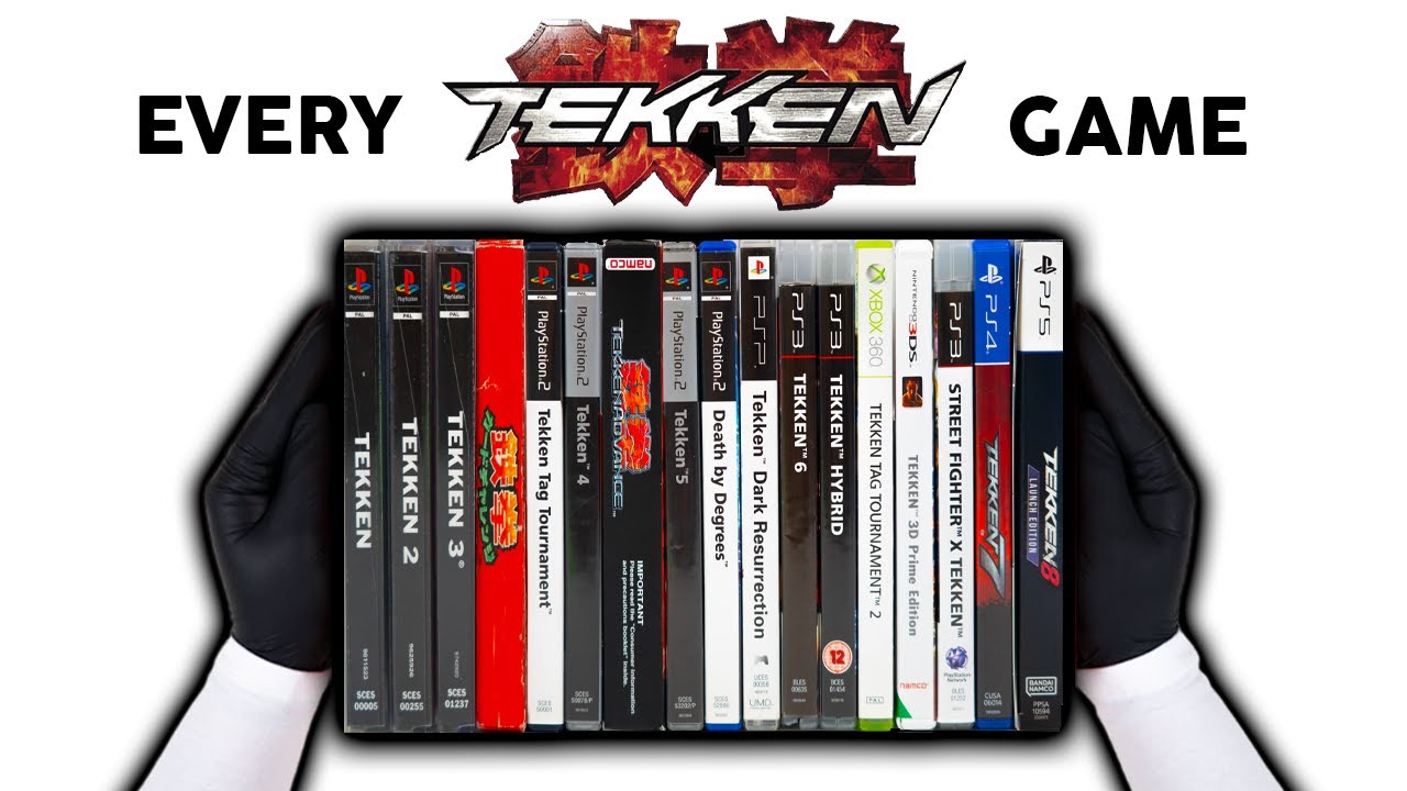 I Unboxed Every TEKKEN Game EVER