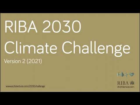 RIBA 2030 Climate Challenge: Introduction for architects