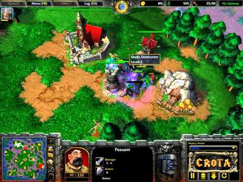 [WCA]Three (NE) vs Yumiko (HU) - G1 - WarCraft 3 - WC3 - WC1355