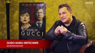 House of Gucci: Guido Maria Kretschmer interviewt Lady Gaga & Jared Leto Deutsch German (2021) video