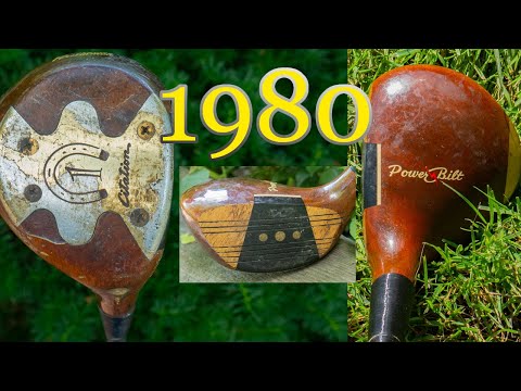 1980 HB Powerbilt Citation Persimmon Driver - The Vintage Golfer