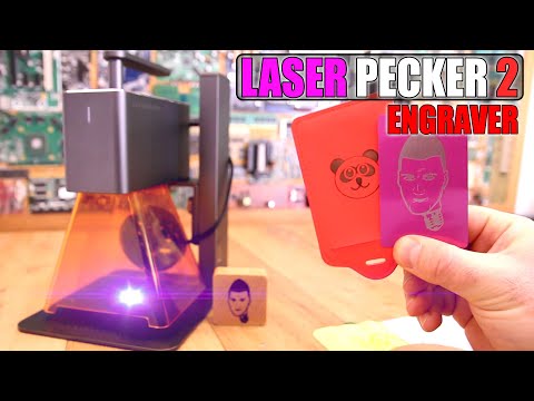 What Can You Engrave or Cut With This "5W" LASER Pecker 2?