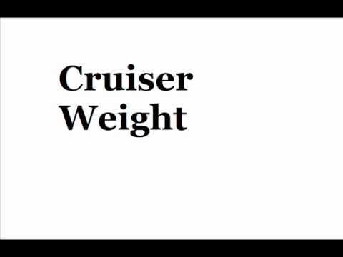 Cruiser Weight-To Be Quiet Honest.wmv