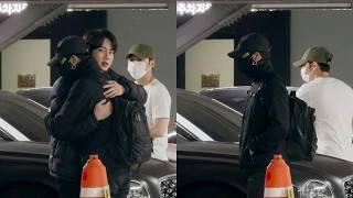 Download lagu Just Arrived in Korea, Jungkook Immediately Went to Jin's House—Is There a Secret Party? mp3