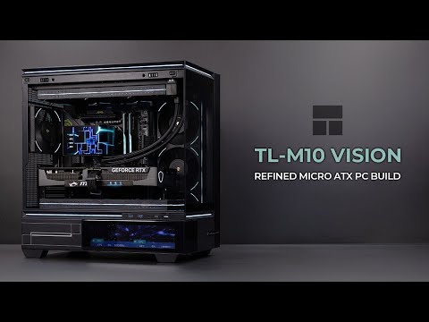 Most Refined Micro ATX Gaming PC Build | Thermalright TL-M10 Vision | LIAN LI SX Platinum