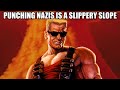 PUNCHING NAZIS IS A SLIPPERY SLOPE