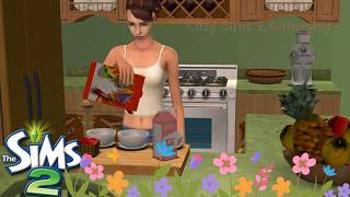 🌸 🌷Welcoming Spring! | I Built a Cozy Spring Cottage with a Garden | Sims 2 No Commentary Gameplay 🌱