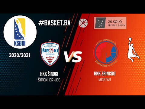 HKK Široki vs HKK Zrinjski - 26.kolo - KSBIH - 2020/2021