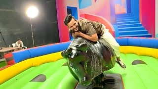 Abhishek bull ride karte hue gir gaya
