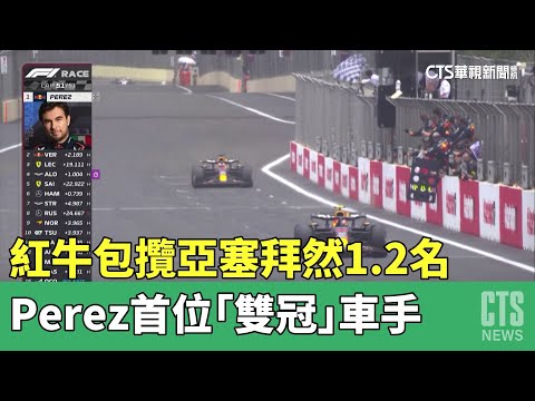 紅牛包攬亞塞拜然1.2名　Perez首位「雙冠」車手