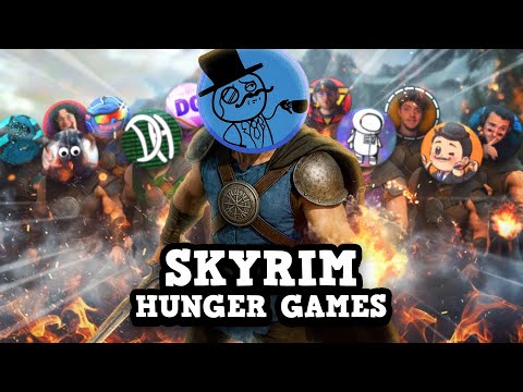 The Spiffing Brit VS 11 Skyrim Pro Youtubers - Skyrim Multiplayer Is Perfectly Balanced