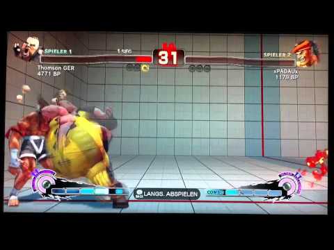 FFM Rumble SSF4 Online Tourney Vol. 1 Thomson (RFS) vs Padau (ADN) Round 1 Pt. 2/3