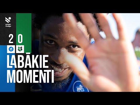 14. kārta: RFS 2:0 FK Auda (Labākie momenti)