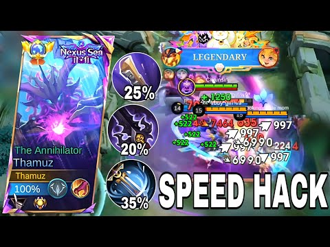THAMUZ HIGH ATTACK SPEED IS DEADLY 🔥 THAMUZ BEST 1 HIT BUILD 2025