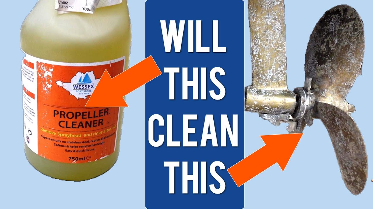 Is This The Fastest Way to Clean Barnacles Off Your Propeller?
