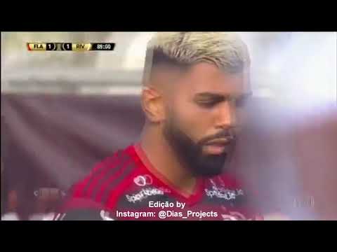 GALVÃO BUENO NARRANDO GOL DE EMPATE DO GABIGOL! - FLAMENGO 2 X 1 RIVER PLATE - 23/11/19