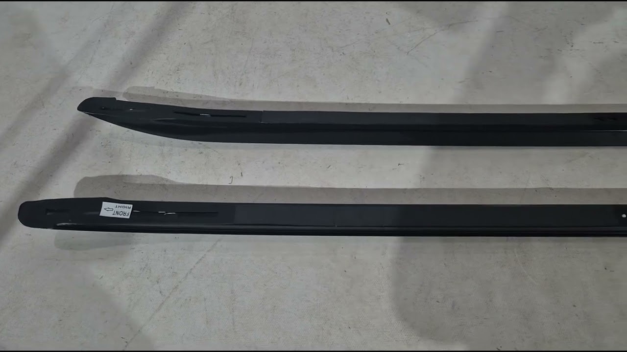 Интегрированные рейлинги (черные) Video 1