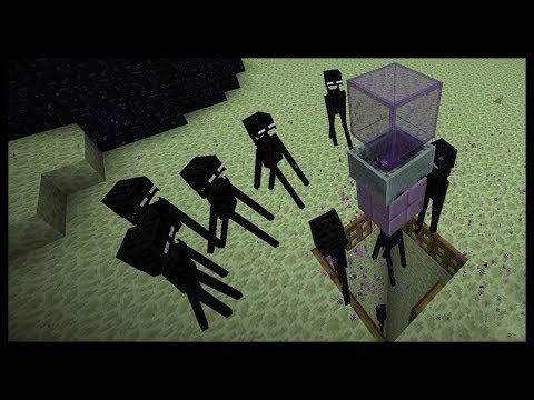 MINECRAFT - COME FARE UNA FARM DI ENDERMAN NELL'END