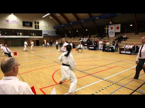 JKA Cup Lund 2014 - Semifinale kvinder kumite