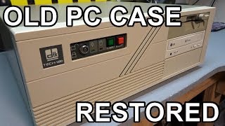 Restoring an old AT computer case