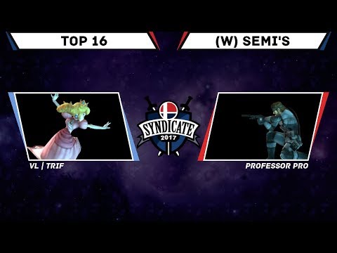 SYN17 PM - vL | Trif (Peach, Falco) vs Professor Pro (Snake) | Top 16 (W) Semifinals