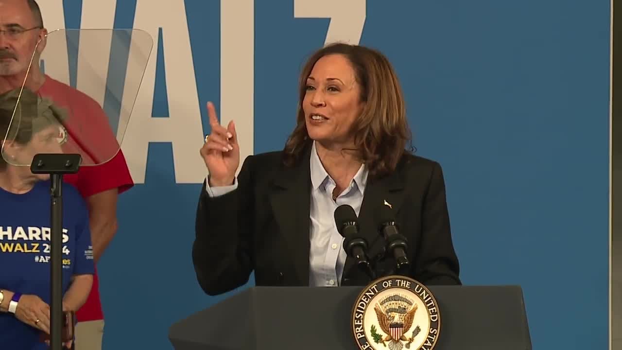 FULL SPEECH: Kamala Harris speaks in Detroit on Labor Day