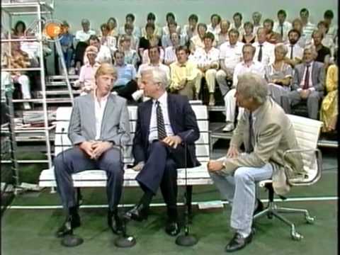 Boris Becker Aktuelles Sportstudio ZDF 1985