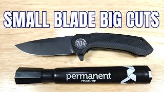 NEW RELEASE 2024 BEST SMALL BUDGET FOLDING EDC KNIFE 704 TACTICAL MIDNIGHT SCOUT LITE KNIFE REVIEW