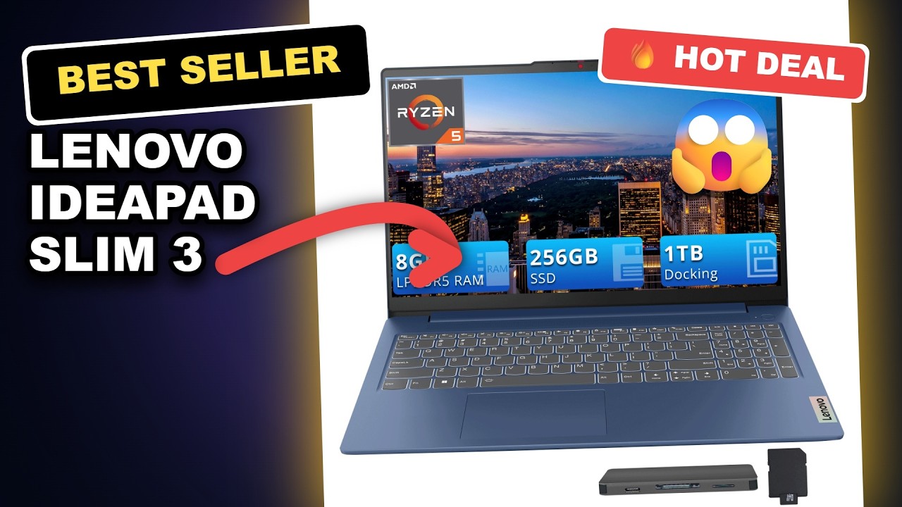 Lenovo IdeaPad Slim 3 Review: Is This Budget Laptop Worth It in 2025? review video