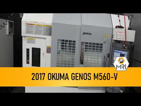 2017 OKUMA GENOS M560-V Vertical Machining Centers | Machinery Resources International (1)