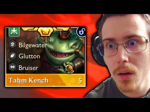 I UNLOCKED TAHM KENCH ON MY FIRST GAME OF TFT SET 16