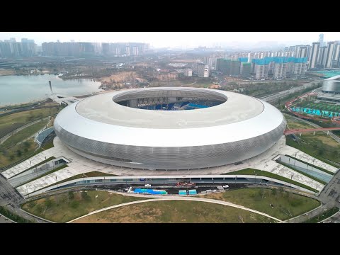DJI Mini 3 Pro 四川成都世界大運公園｜東安湖公園｜一鏡到底(1)(one shot｜Chengdu World Universiade Park, China)22022023