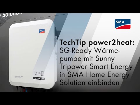 TechTip: SG-Ready Wärmepumpe mit Sunny Tripower Smart Energy in SMA Home Energy Solution einbinden
