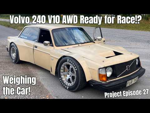 AWD V10 Volvo 240 ready for Race!?
