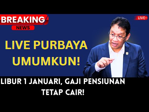 Tanggal 1 Januari Libur Nasional, Gaji Pensiunan Tetap Cair? Ini Penjelasan Resmi PT Taspen