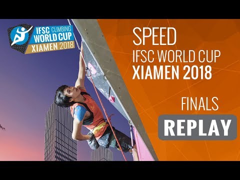 IFSC Climbing World Cup - Xiamen 2018 - Speed - Finals
