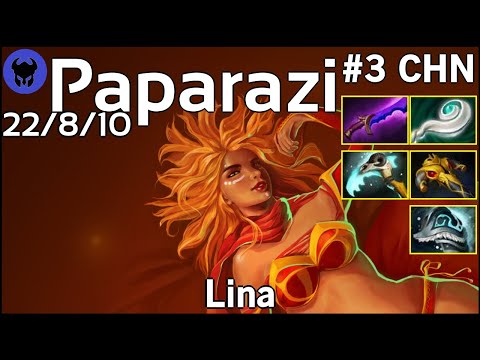 VG.Paparazi plays Lina!!! Dota 2 7.19