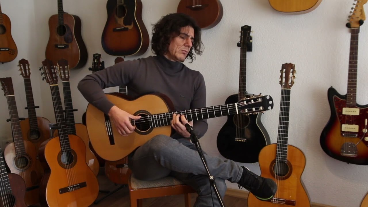 Antonio Morales Nogués Model Maestro Flamenco &Quot;Negra&Quot; Guitar - Paco De Lucia'S Last Luthier