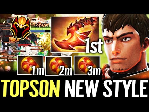 🔥 TOPSON Dragon Knight MID — MAX Bracer + Overwhelming Blink 1st Item NEW STYLE Dota 2 Pro