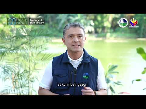 Earth Hour Message of Secretary Juan Miguel T. Cuna (English version)