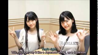 [Seiyuuri] Negative English Pronounciation Lessons with Ogura Sensei