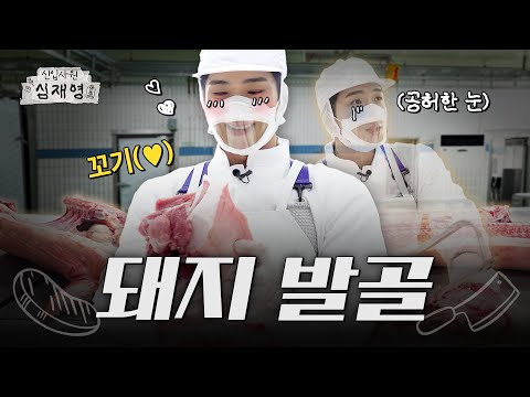 칼이 있어야만 돼지가 완성돼... 내 위의 구석구석까지 너야(냠)｜[신입사원 심재영] EP.03