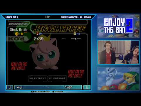 Enjoy The Ban 2 - Losers Top 8 | SN@P vs Megi