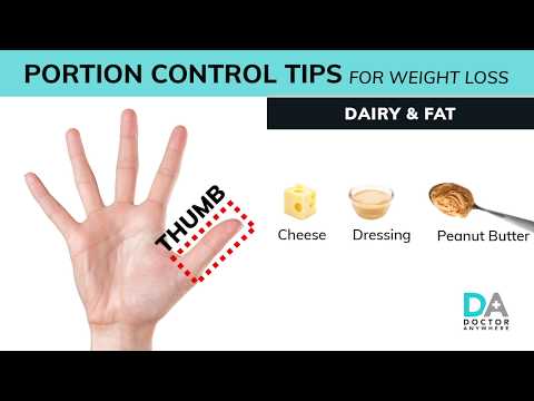 Simple Portion Control Tips For Weight Loss | Doctor Anywhere