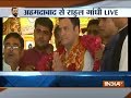 Gujarat Polls 2017: Congress President Rahul Gandhi visits Jagannath Temple in Ahmedabad