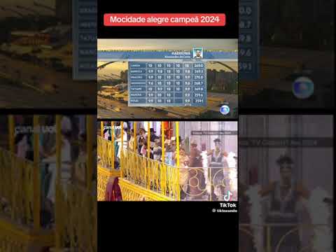 Mocidade Alegre é a campeã do carnaval de São Paulo de 2024