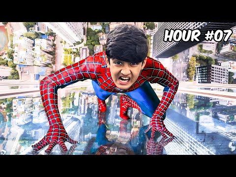 Living like Spider Man for 24 Hours !