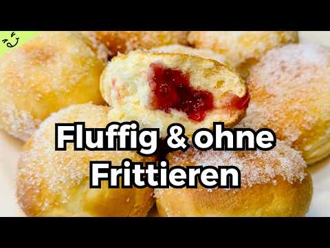 Mini Berliner aus dem Airfryer – fluffig & perfekt für Karneval 🎭